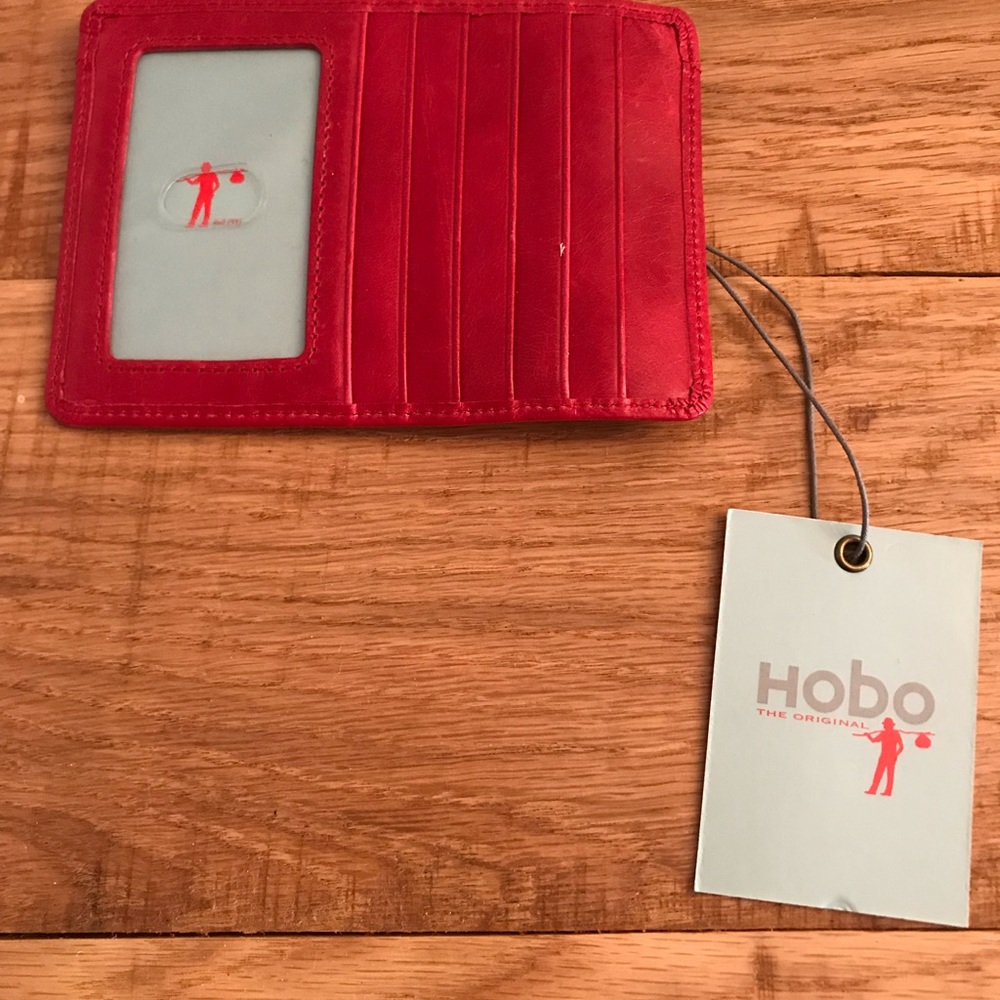 HOBO Red Wallet